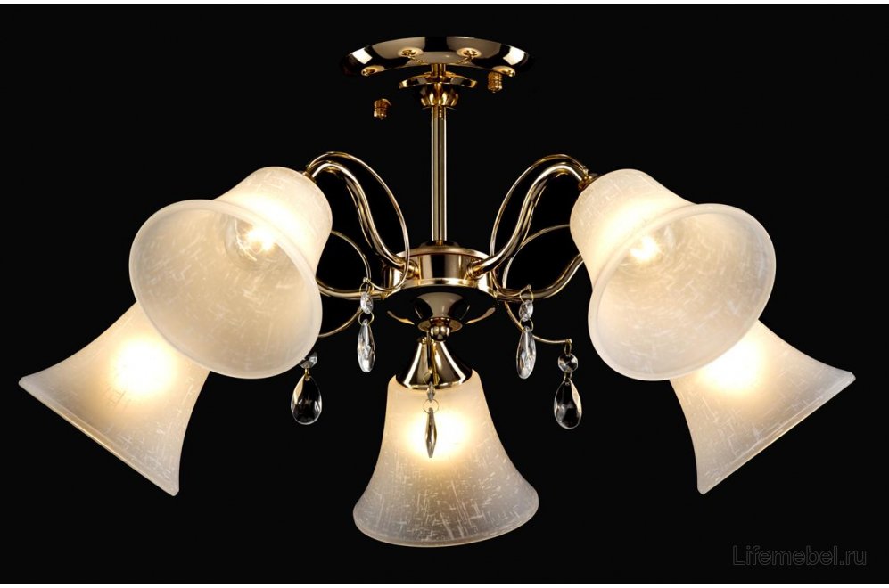 Люстра на штанге Нежность 676015805