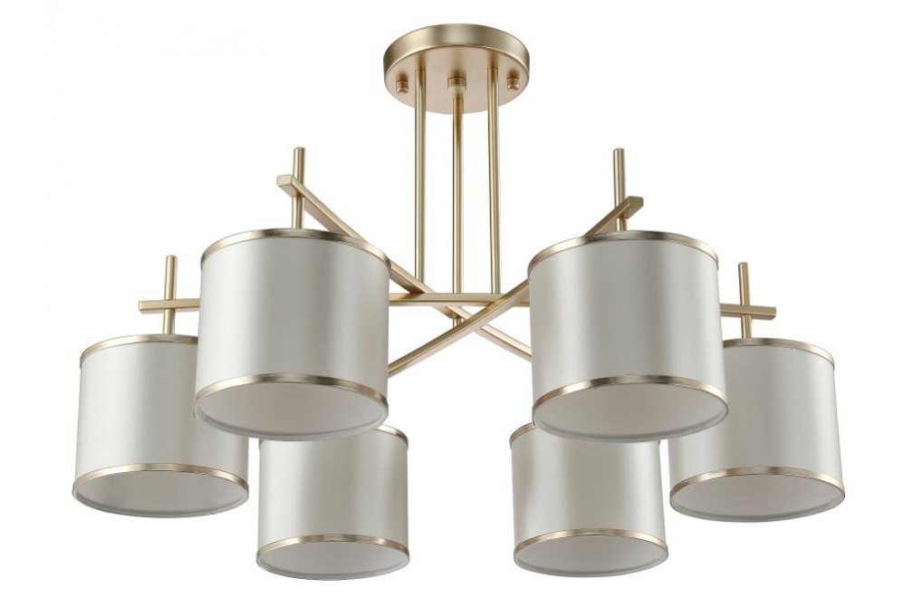 Люстра на штанге Sergio Pl6 Gold