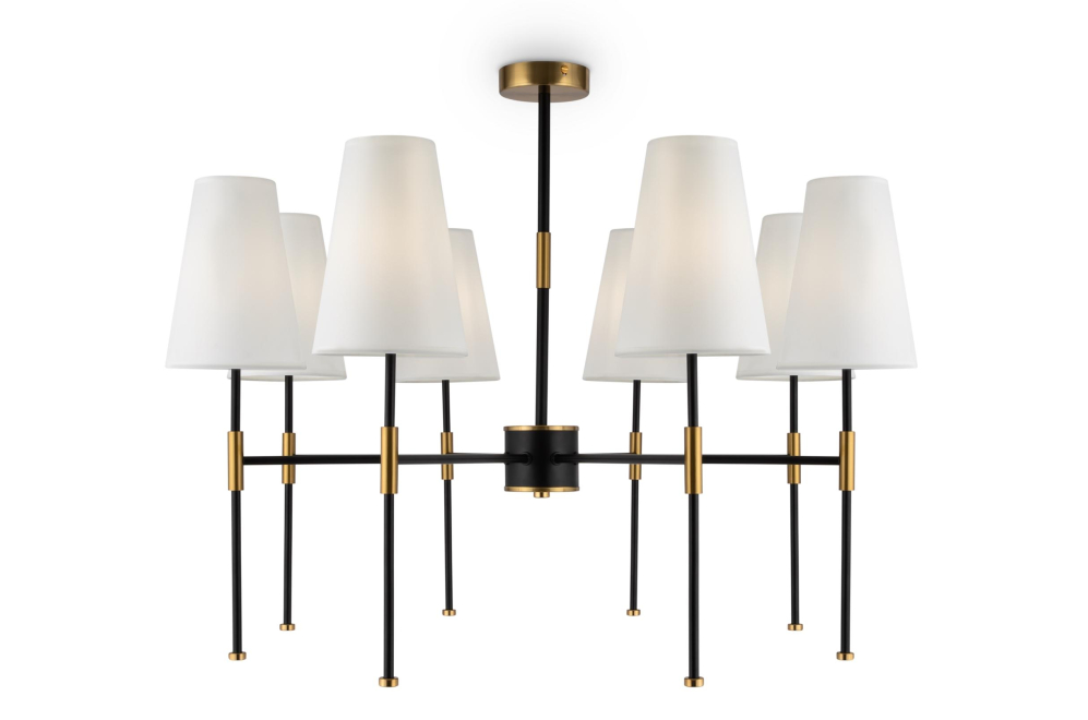 Люстра на штанге Tida FR5196PL-08BBS