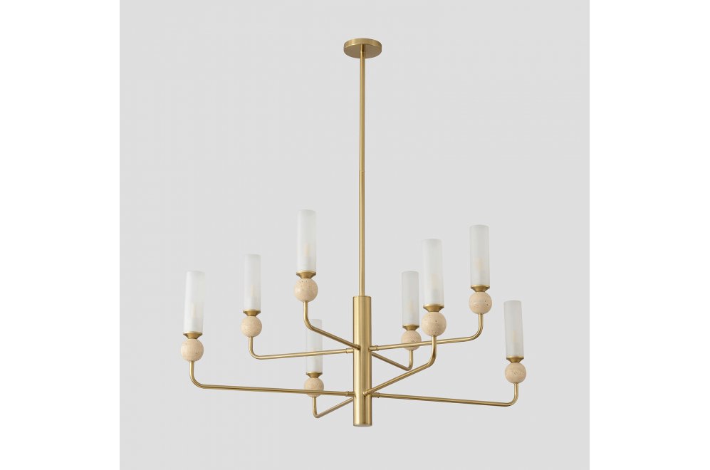 Люстра SIMPLY SP8 BRASS