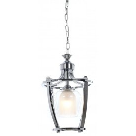 Подвесная люстра LDP 1231-1 CHR+WT