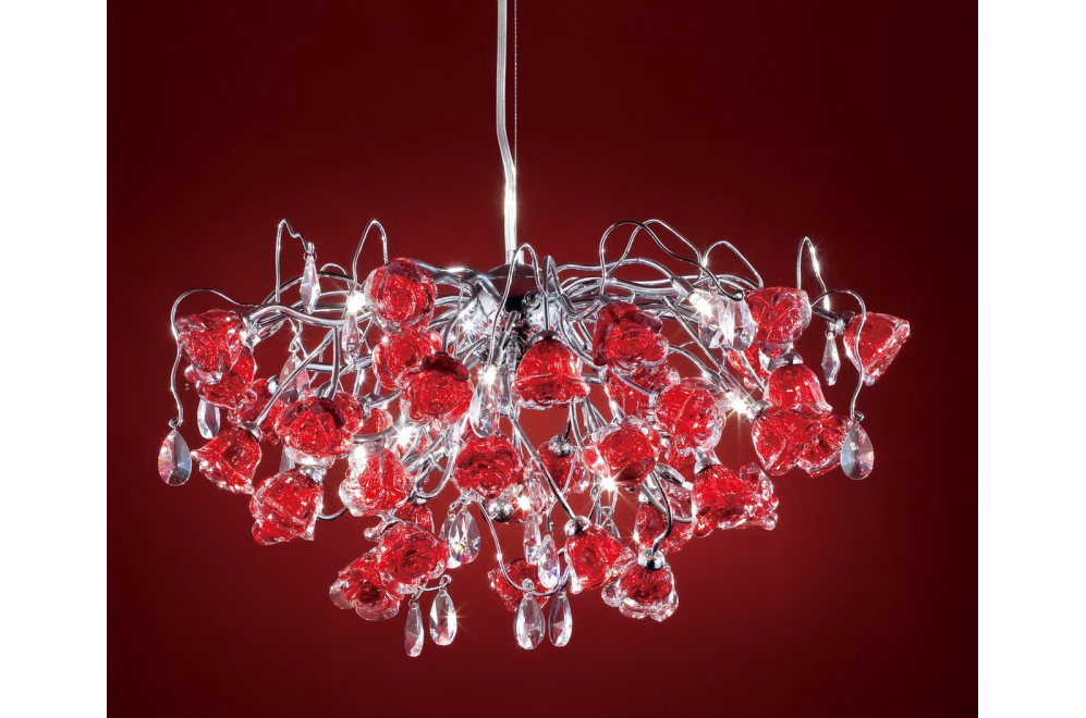Подвесная люстра Rosa Rosso EL325P15.2