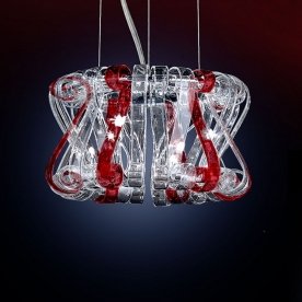 Подвесная люстра Rosa Rosso EL326P09.2