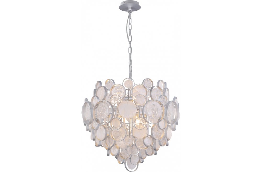 Подвесная люстра DESEO SP6 D460 SILVER