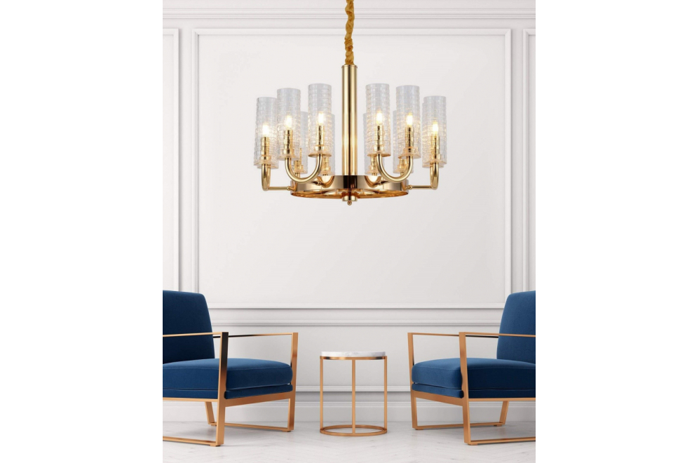 Подвесная люстра Donatti LDP 8011-12 F.GD