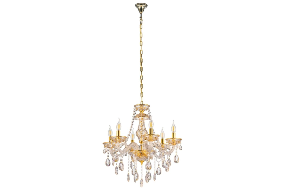 Подвесная люстра Eliza LDP 7025-6 GD