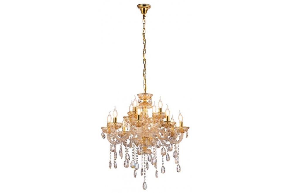 Подвесная люстра Eliza LDP 7025-8+4 GD