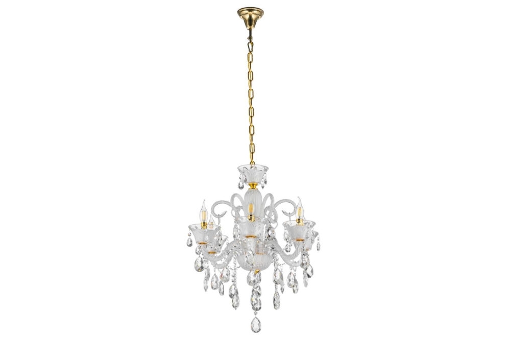 Подвесная люстра Eliza LDP 7028-6 WT