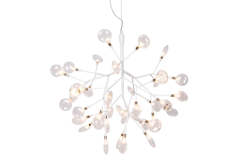 Подвесная люстра EVITA SP36 WHITE/TRANSPARENT