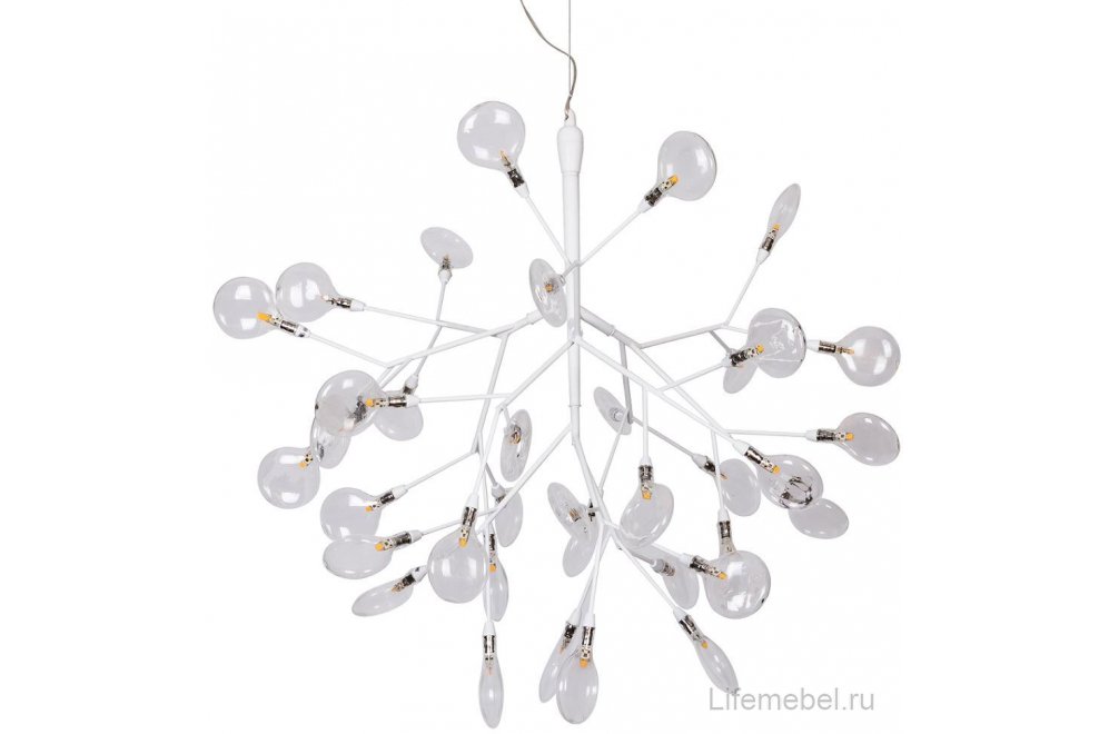 Подвесная люстра EVITA SP36 WHITE/TRANSPARENT