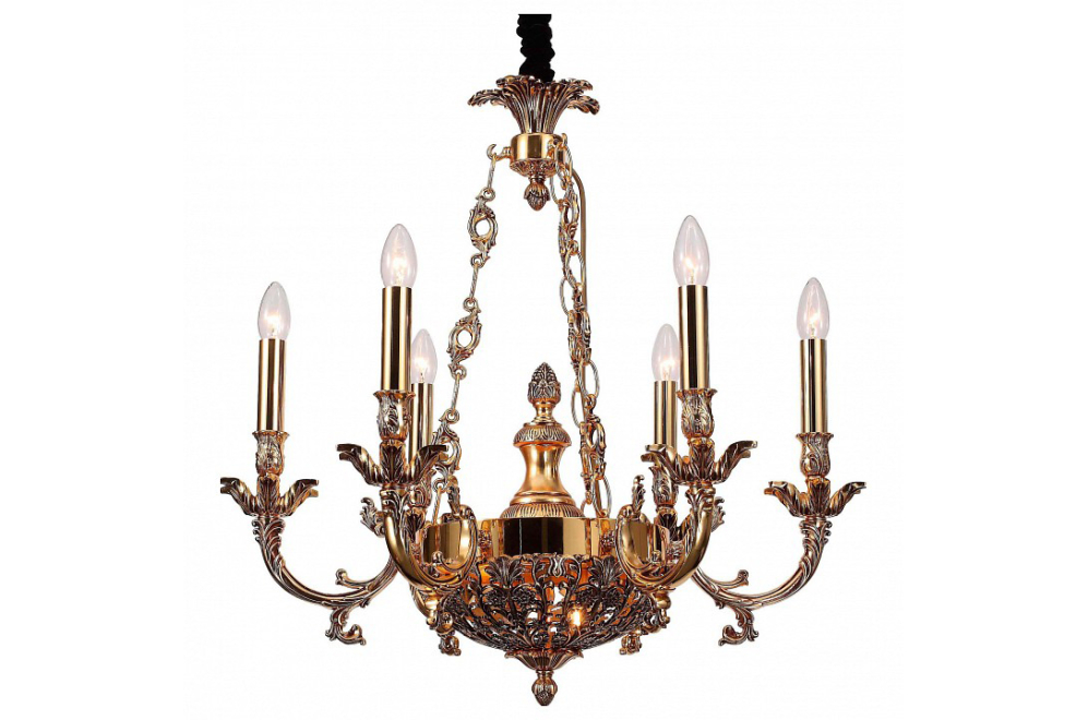 Подвесная люстра FIRENZE 1781.6.2 antique gold