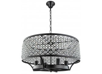 Подвесная люстра WTL2105-6BK-CL