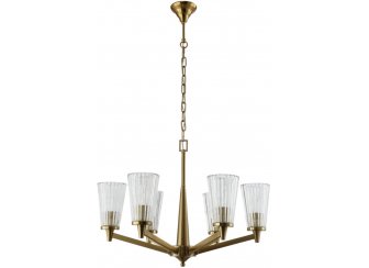 Подвесная люстра LAURA SP-PL6 BRONZE