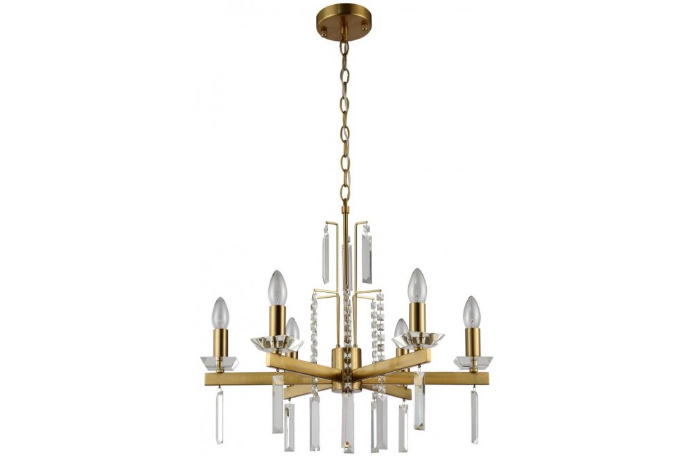 Подвесная люстра MARRON SP6 BRASS