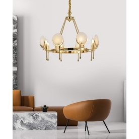 Подвесная люстра LDP 8010-8 F.GD