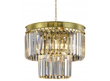 Люстра Odeon WTL1943-4GD-CL