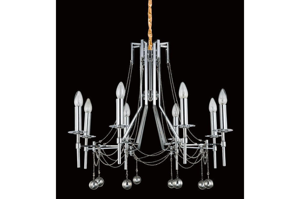 Подвесная люстра Rocco silver WTL1045-8CH