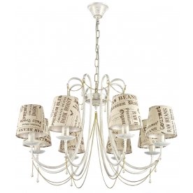 Подвесная люстра Tarsia E 1.1.8 WG