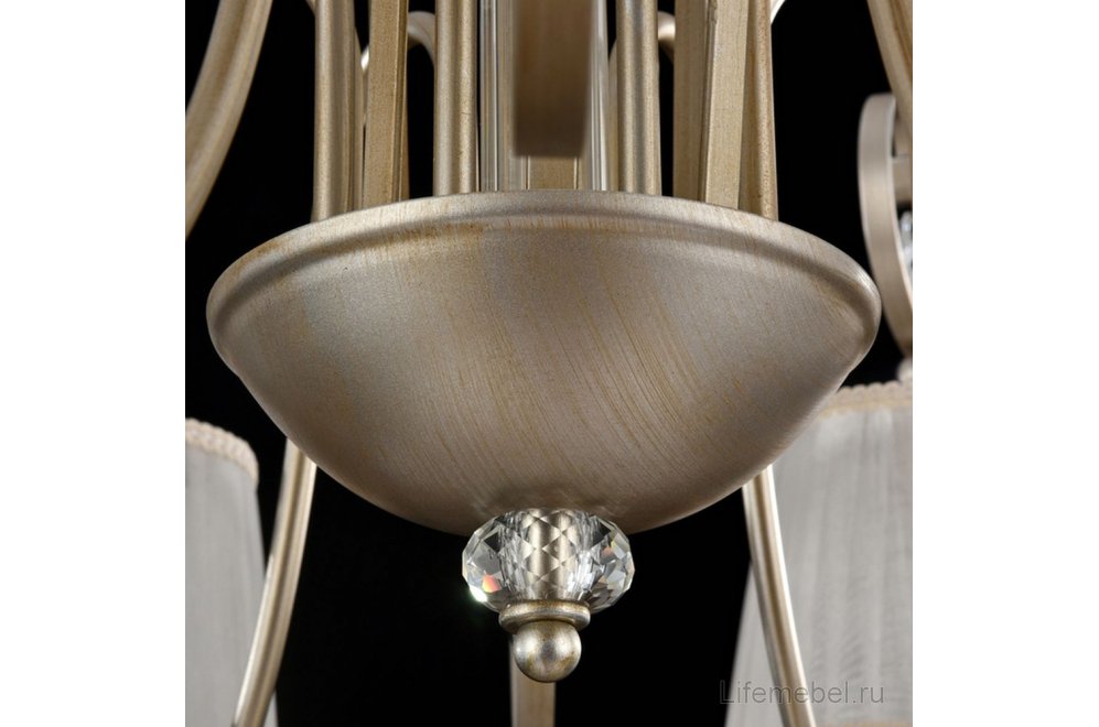 Люстра подвесная Simone FR2020-CL-08-BG шампань