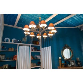 Подвесная люстра Classic 4 CL0100-10-R