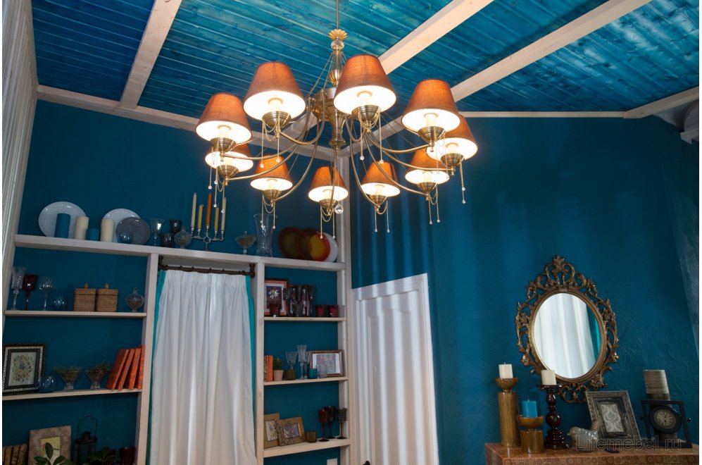 Подвесная люстра Classic 4 CL0100-10-R