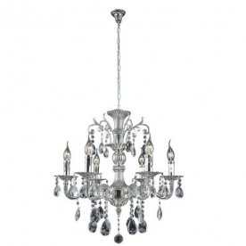 Подвесная люстра Crystal Lux Sunshine SP6 Silver