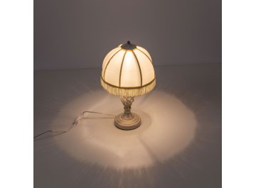 Настольная лампа с абажуром Базель CL407801