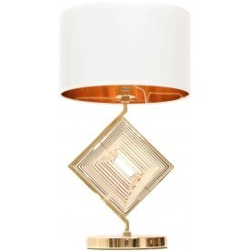 Настольная лампа LDT 5529 F.GD+WT
