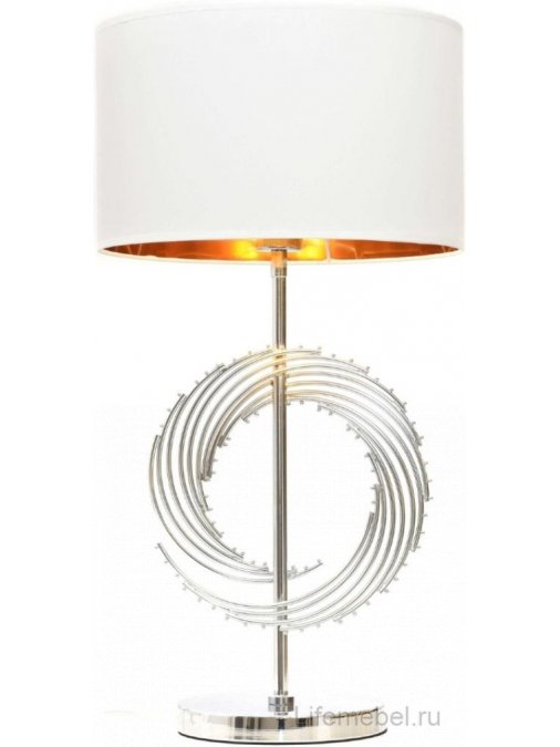 Настольная лампа Fabi LDT 5531 CHR+WT