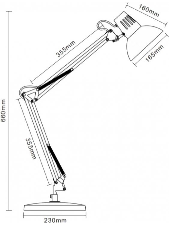 Настольная лампа KD-431A С73