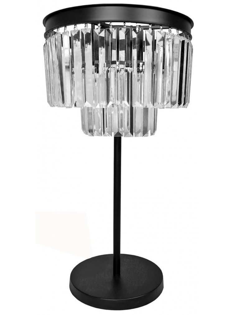 Настольная лампа Odeon WTL1943-T360BK-CL