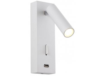 Спот CLT 210W USB WH