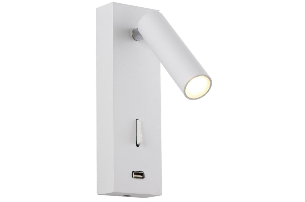 Спот CLT 210W USB WH