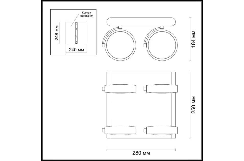 Спот Pumavi 3493/40CL