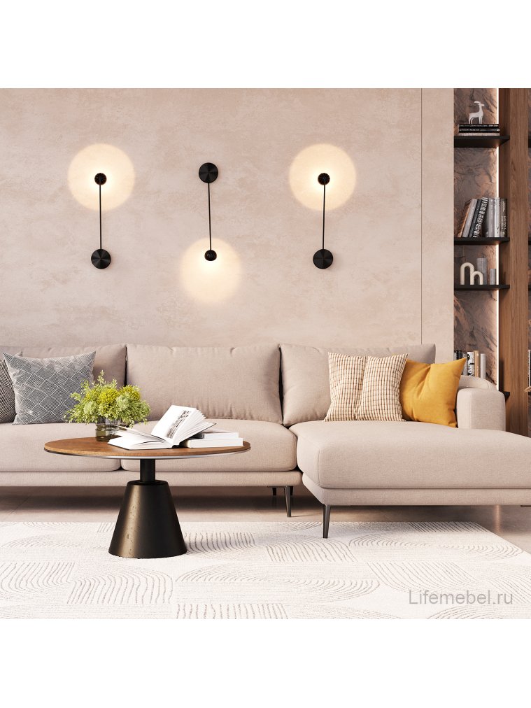 Бра ALTO AP5W LED BLACK