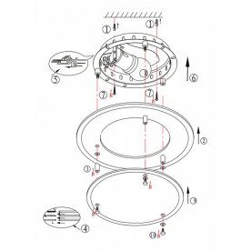 Накладной светильник Indi 48167