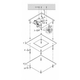Накладной светильник Regius 48140-1
