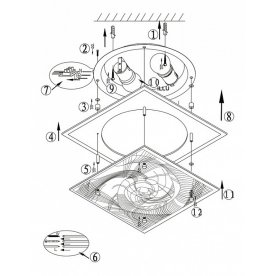 Накладной светильник Sonar 48069-2