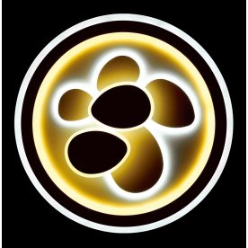 Настенно-потолочный светильник PEBBLES 3023/99CL