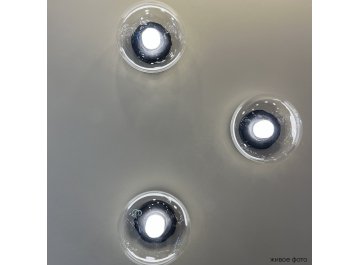 Настенный светильник BOSQUE AP1 BLACK/TRANSPARENT