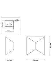 Настенный светильник Tibro 3909/10WL