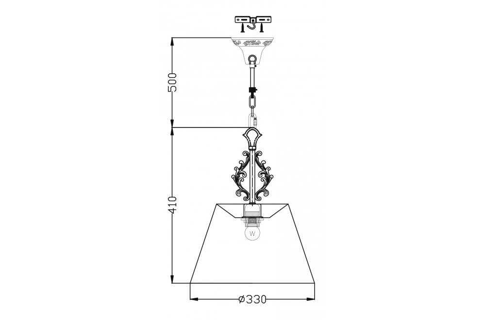 Подвесной светильник Elegant 13 ARM331-01-R