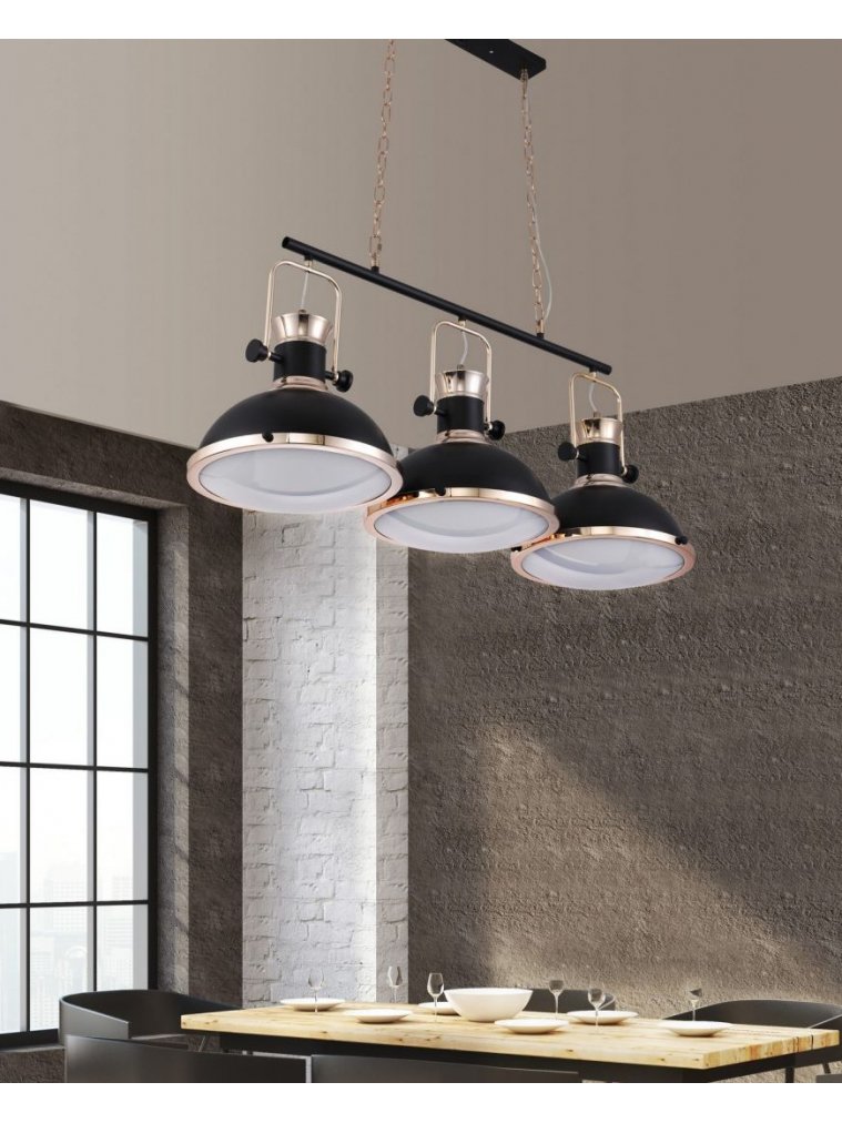 Подвесной светильник Batore LDP 274-3 BK