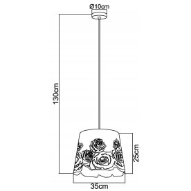Подвесной светильник Bruin 15256H1
