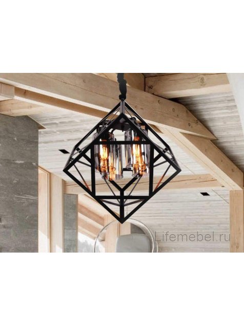 Подвесной светильник Brutte LDP 11339-4 BK