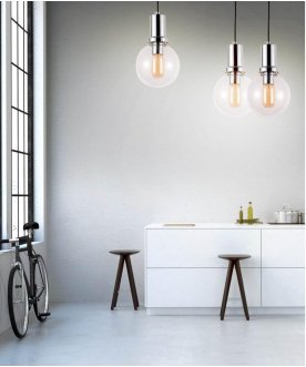 Подвесной светильник LDP 1212-150 GY+CHR