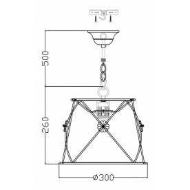 Подвесной светильник Lea ARM369-11-G