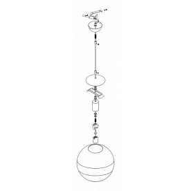 Подвесной светильник Galactica 15812