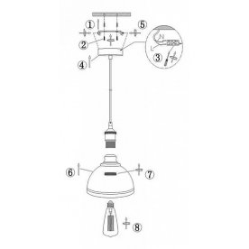 Подвесной светильник Mandy 15083