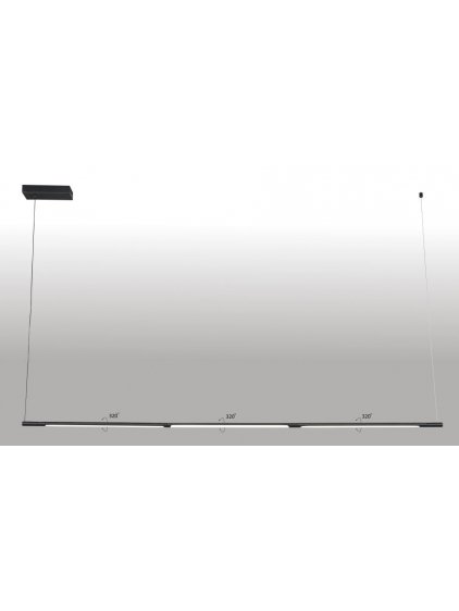 Подвесной светильник LARGO SP33W L1770 BLACK